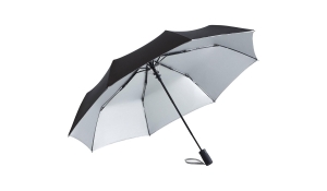 AC mini umbrella FARE®-Doubleface - black/silver